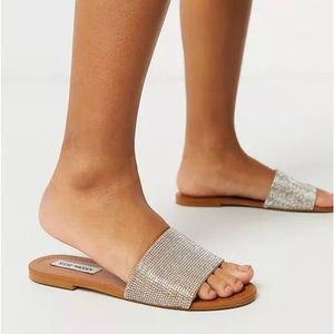 Steve Madden Rhinestone slide